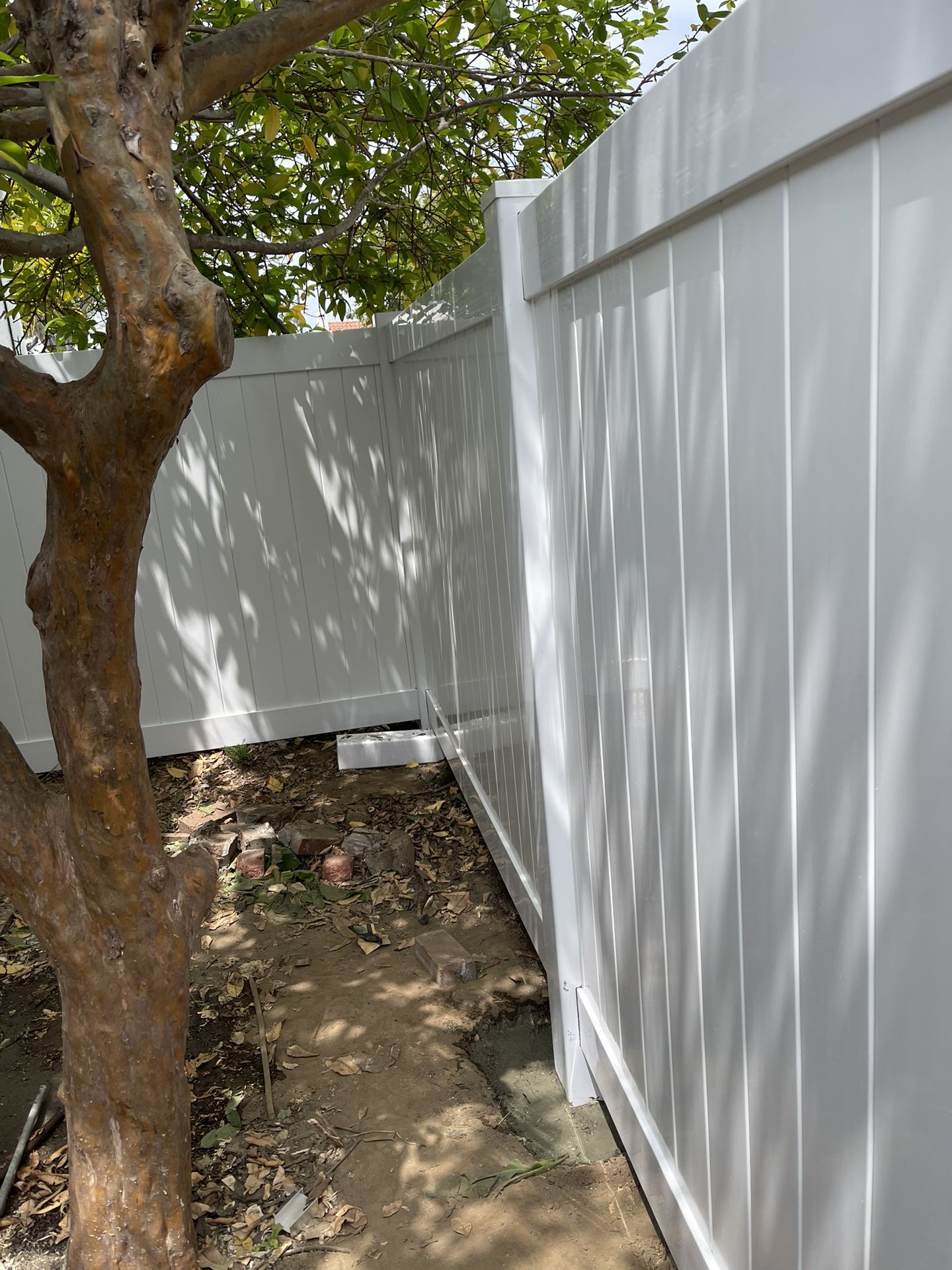 Vinyl Fence
