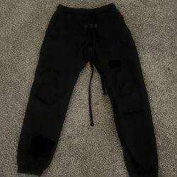 black Essential pants