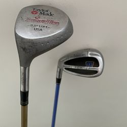 Left Handed Golf Clubs TaylorMade Burner Plus Driver + Sand Wedge (priced in description)