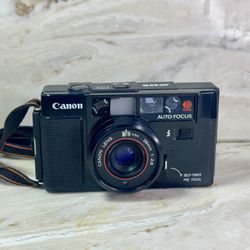 Canon AF35M Auto Focus Point & Shoot Film Camera 38mm f/2.8 Mechanically Tested 
