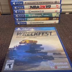 WreckFest PlayStation 4 Game