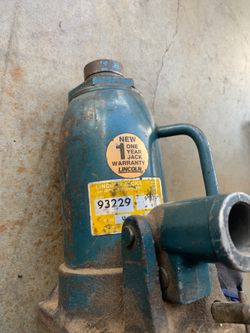 Lincoln 93229 12 ton bottle jack