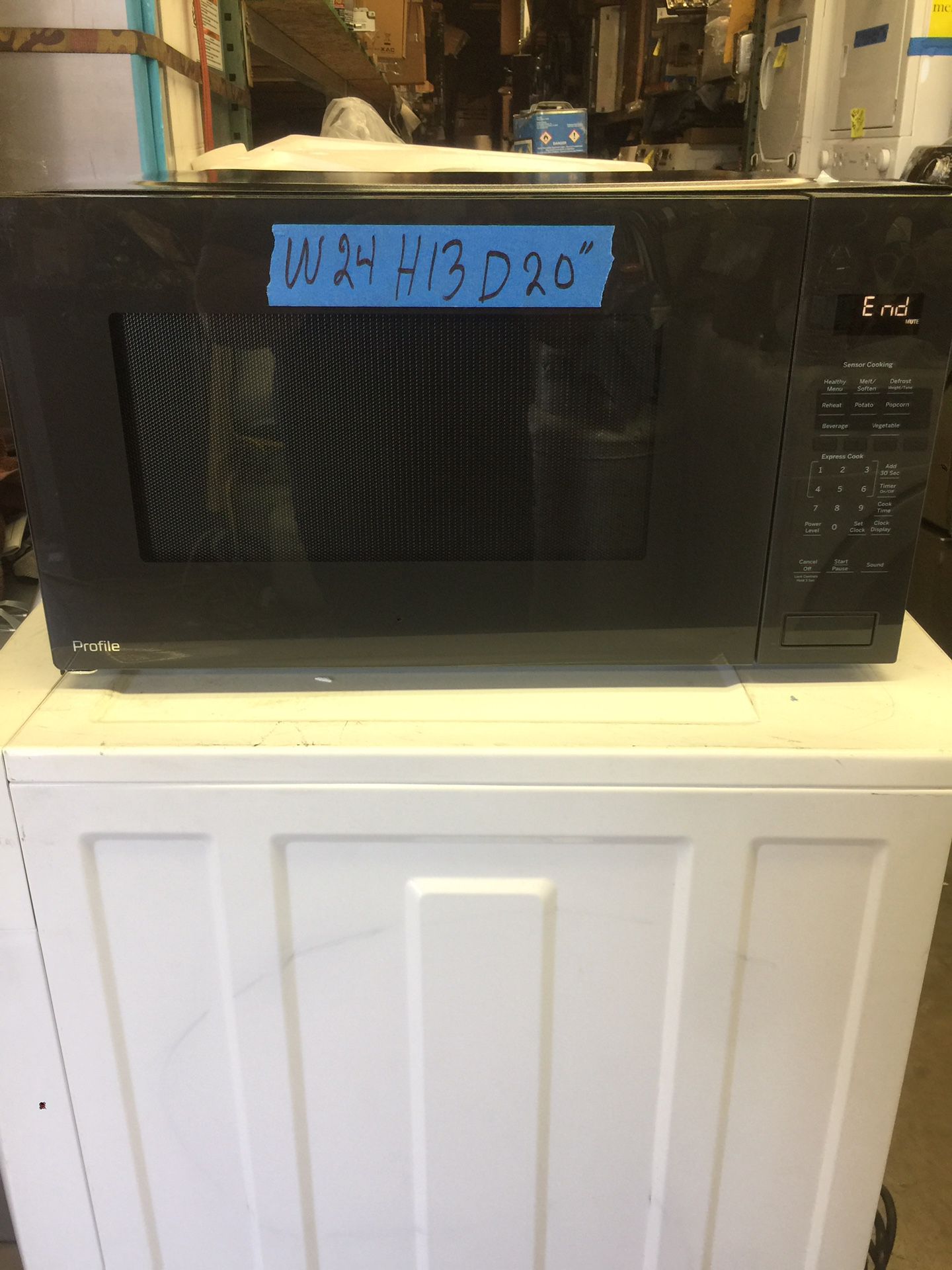 New microwave counter top Ge profile w 24”