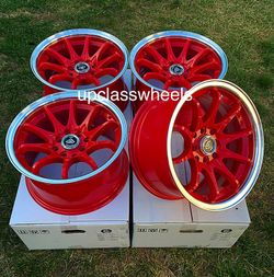 15" rims new 4x100/4x114.3 15x8 $299