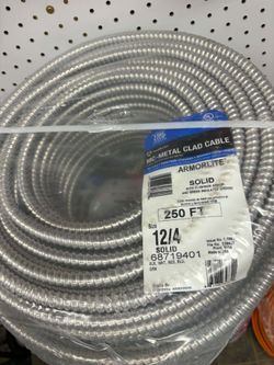 New MC Metal Clad Cable 12/4