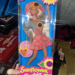 Sunflower Barbie Doll