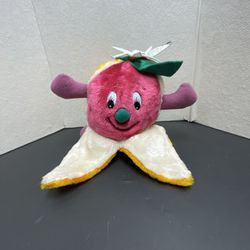 Vintage Goffa Garden Friends Grapefruit Plush Stuffed Animal Toy - Rare