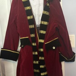 Adult Pirate Costume - Good For Halloween Or Theater