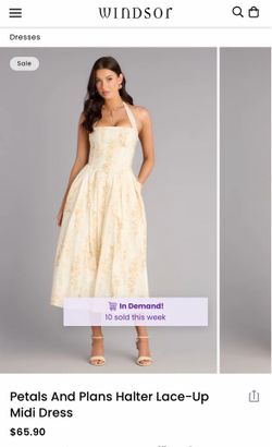 Halter dress