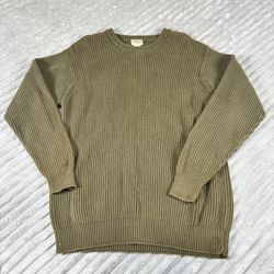 L.L. Bean men’s XL-Tall hundred percent cotton QY59  knit crewneck VTG