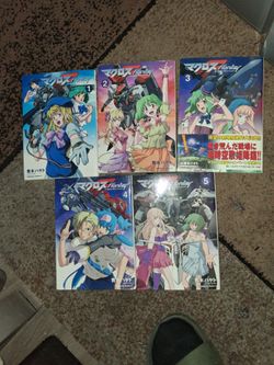 Macross Frontier Vol 1-5 Lot