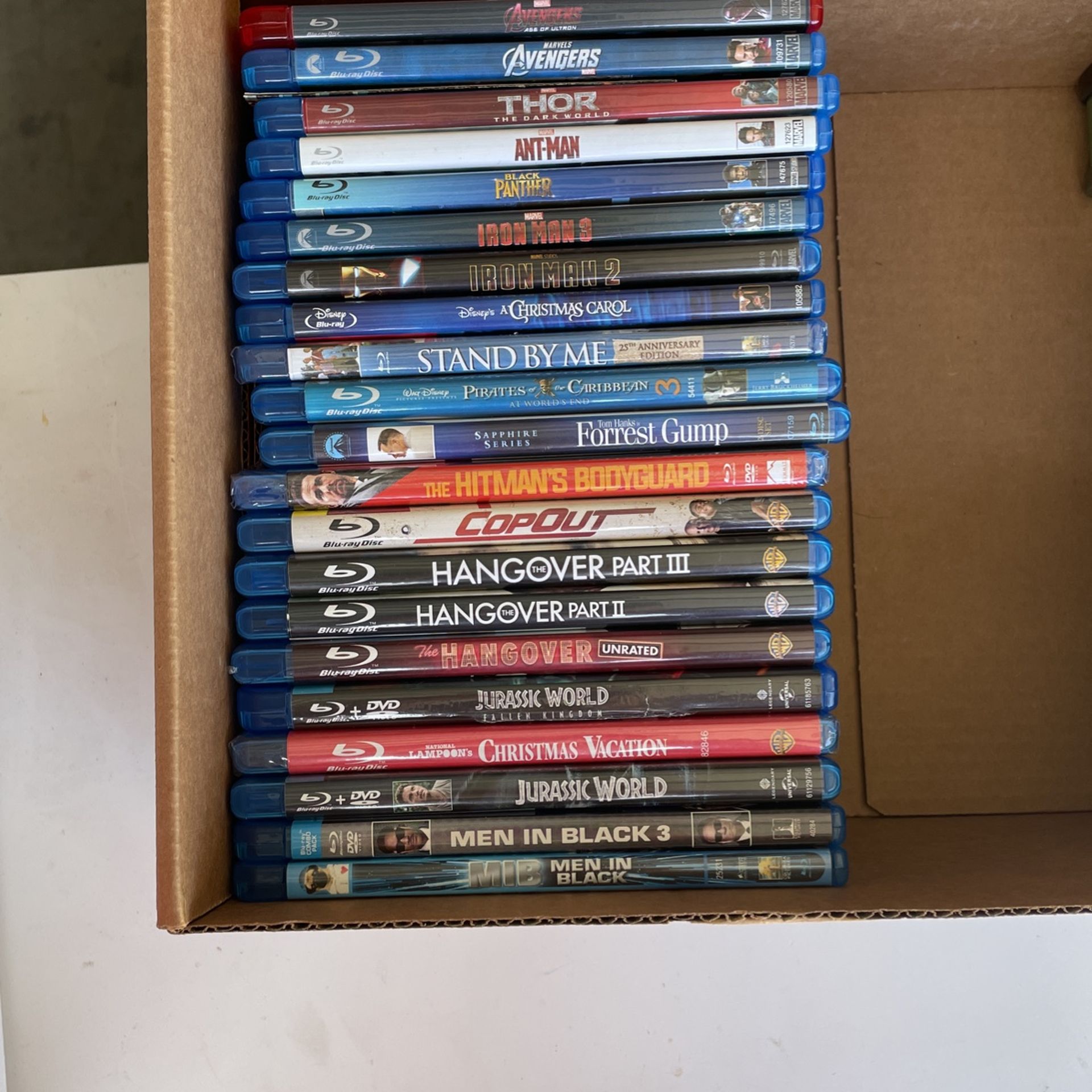 39 Bluray DVDs Plus Band of Brother Box Set for Sale in Hawthorne