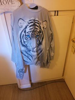 Ladies Plus Size 3x Pant Set Brand New Pants Have Design At Bottom Like The Shirt