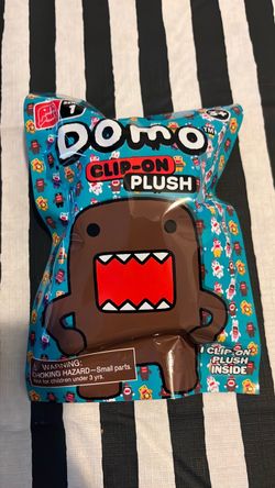 Domo Clip-On Plush and Mystery Clip-On Set