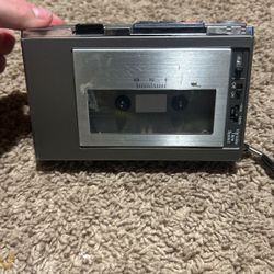 JCPenney Vintage Cassette Tape Recorder Player