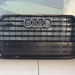 17-19 AUDI Q7 QUATTRO FRONT GRILLE 