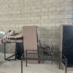 Couch And Dining Table Set 