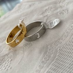 14k Gold And Silver Rings