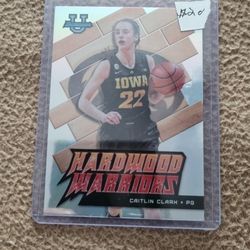 Caitlin Clark Card MINT CONDITION HARDWOOD WARRIORS 