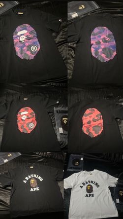 A Bathing Ape BAPE Graphic T-Shirts Bundle
