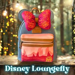 NWT RARE HTF Disney Parks Big Thunder Mountain Railroad Loungefly