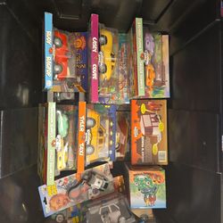 Vintage Chevron Cars Toys