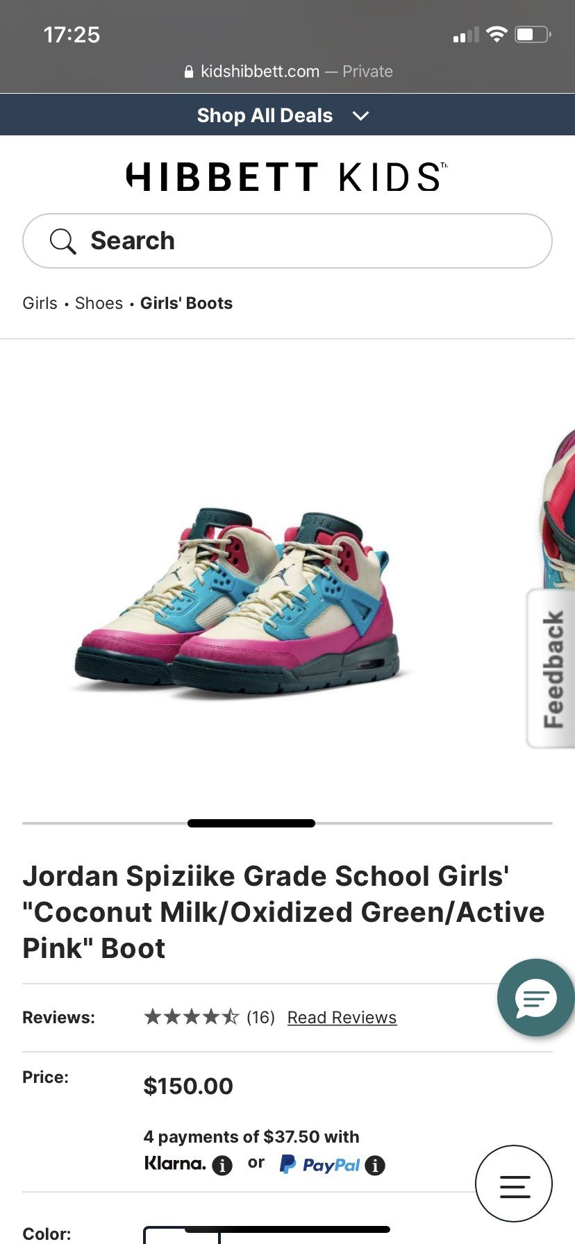NIKE Jordan Spiziike Grade School High-Top - Girls/Boys