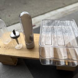 Egg Tray  Herb Savor Oil Dispenser 
