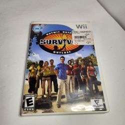Survivor Outwit Outplay Outlast Nintendo Wii Video Game COMPLETE CIB Survival