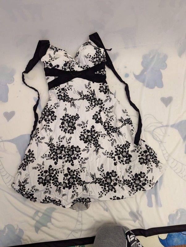 Black And White Dress