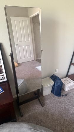 Jewelry Cabinet Mirror