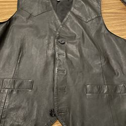 Harley Davidson Leather Vest 