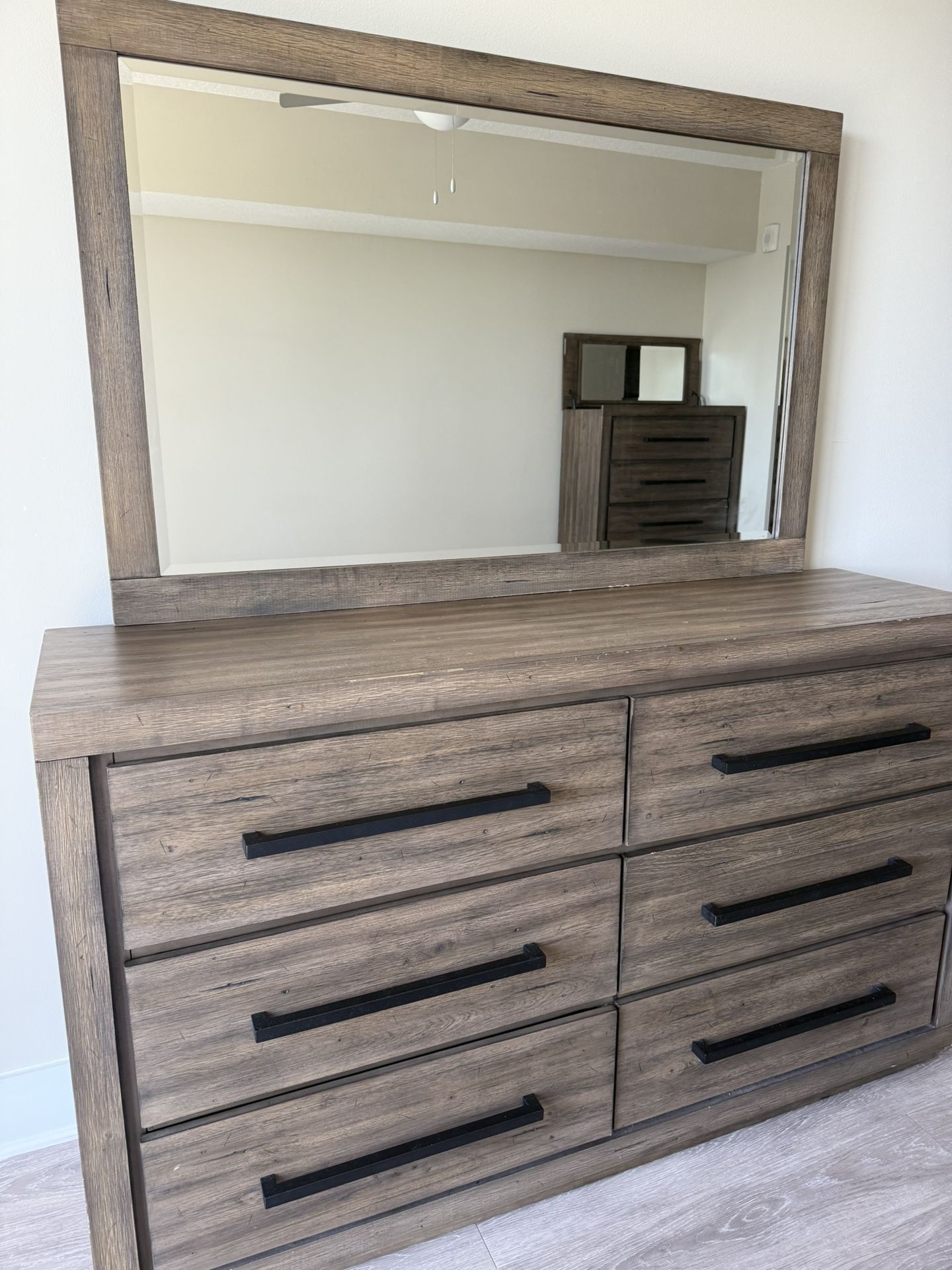 Drawer With Attachable Mirror