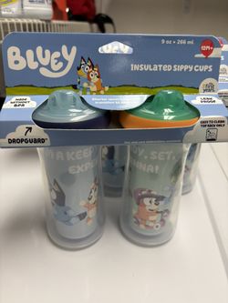 Bluey Sippy Cups - 4 Sets