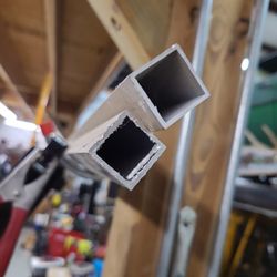 1"×1"×1/16" Wall Aluminum Square Tubing