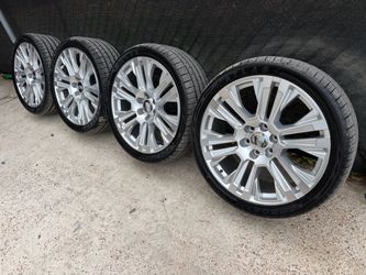 22” wheels and tires