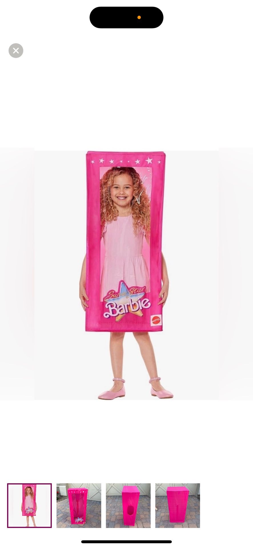 Barbie Box Costume