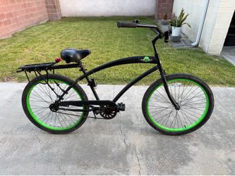 Used Adult Black Beach Cruiser