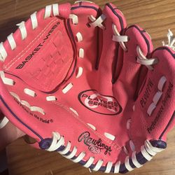 Pink T-ball Glove 