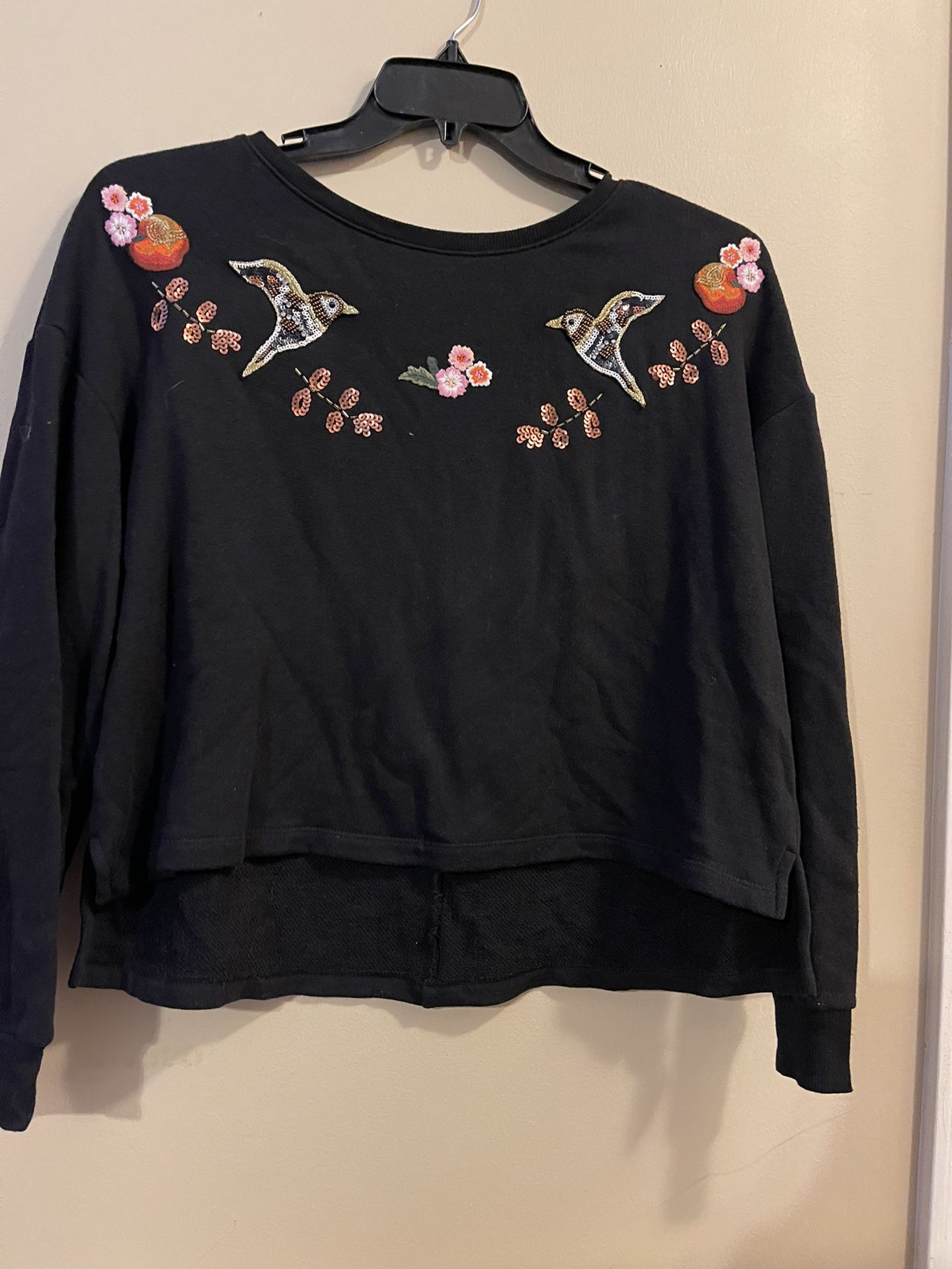 Lc Lauren Conrad Disney Snow White Sweater Black Size: L Beautiful Smoke Free Like New