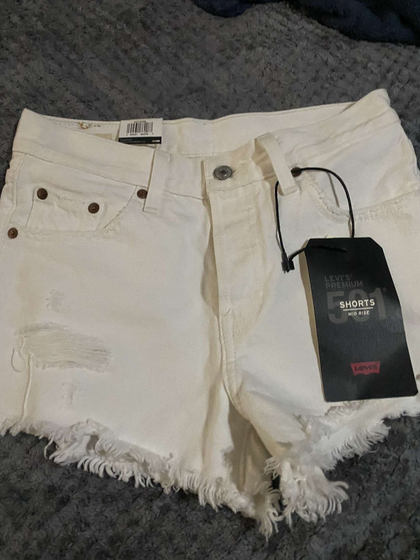 Women 501 Mid Rise Shorts