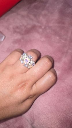 Size 7 silver plated