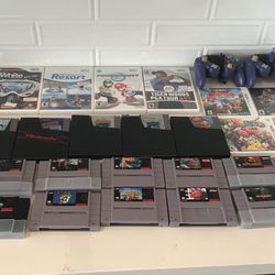 Video Games (SNES,NES,Wii,3DS)