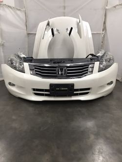 2008-2012 jdm honda accord front end conversion headlight bumper v6