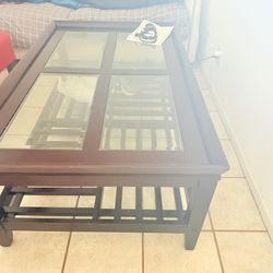 Table With Two Small Couches