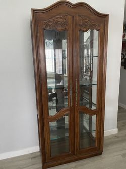 Wooden Display Cabinet