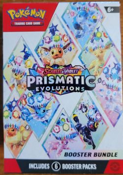 The Pokemon TCG: S6V Prismatic Evolutions Factory Sealed Booster box