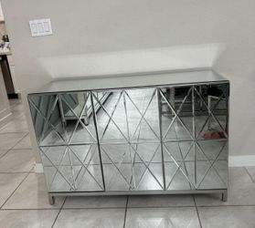 Mirrored Console Table