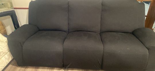 Sofa with led light