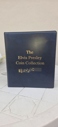 Elvis Presley 35‑Coin Collection in Original Binder